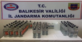 Edremitte Kaçak İçki Operasyonu