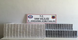 Jandarmadan Sınır Hattında Kaçak Sigara Operasyonu
