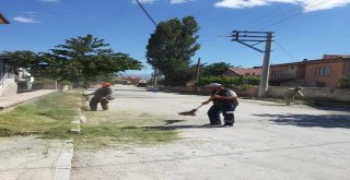 Bolvadinde Dip Köşe Temizlik Çalışmaları Devam Ediyor