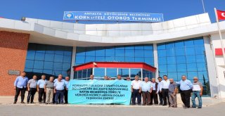 Korkuteli Ulaşım Esnafından Türele Pankartlı Teşekkür