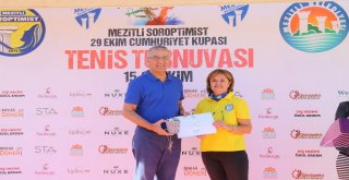 Mezitlide 29 Ekim Cumhuriyet Tenis Kupası Sona Erdi