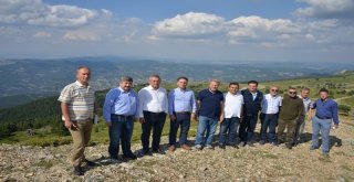 Milletvekili Ve Daire Başkanı, Gediz Muratdağı Termal Turizm Merkezinde İncelemelerde Bulundu