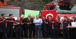 Giresun İtfaiye Filosunda 3 Yeni Araç Daha Hizmete Girdi