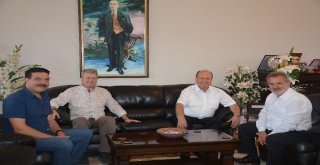 Başkan Özakcandan Güven Tazeleyen Çetindoğana Ziyaret