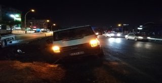 Yoldan Çıkan Alkollü Sürücü, Polis Ekiplerine Zor Anlar Yaşattı