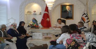 Başkan Tütüncü, Kansev Derneği Üyelerini Ağırladı