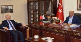 Başsavcı İnal Etsoya Veda Ziyaretinde Buldu