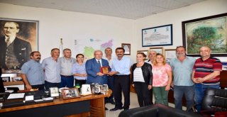 Cemevi Başkanlarından Albayraka Teşekkür Plaketi