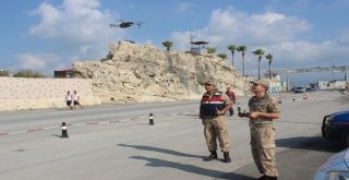 Jandarmadan Droneli Trafik Denetimi