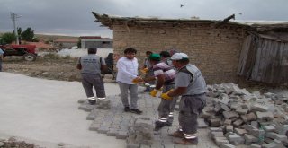 Korkutelide Yol Çalışmaları