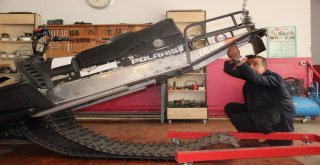 Makine Teknikeriydi Şimdi Milli Kar Motosikleti Üretecek