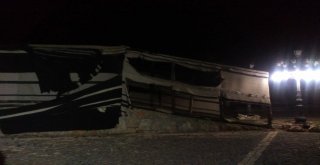 Sosyal Tesislerde Çıkan Yangın Korkuttu