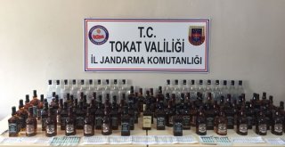 Tokatta Sahte İçki Bandrolleri Ele Geçirildi