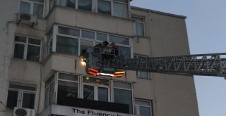 Şişli Emekli Subay Evlerinde Korkutan Yangın