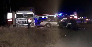 3 Kişinin Öldüğü Kaza Anı Güvenlik Kamerasında