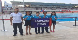 Adıyamanlı Yüzücüler Madalyalarla Döndü