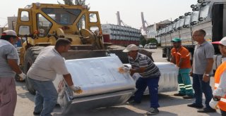 Akdeniz Belediyesine 500 Yeni Çöp Konteynırı