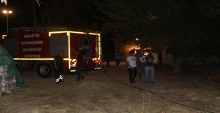 Bahçe Yangını Evlere Sıçramadan Kontrol Altına Alındı