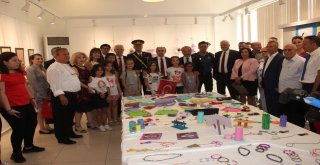 Sökede Yaz Okulu Öğrencilerinin Sergisi Beğeni Topladı