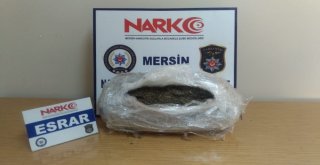 Mersinde 4 Kilo Esrar Ele Geçirildi