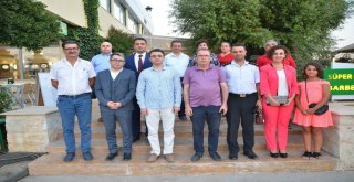 Akseki İlçe Jandarma Komutanına Veda Yemeği