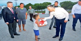 Kırklareli Valisi Bilginden Babaeskiye Ziyaret