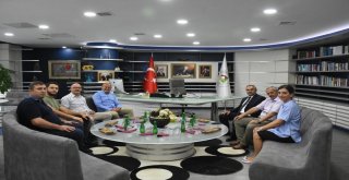 Eski Başkan Keleşten Dursun Aya Ziyaret