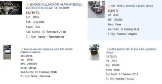 İkinci El Araçta ‘Bedelli Askerlik Hareketliliği