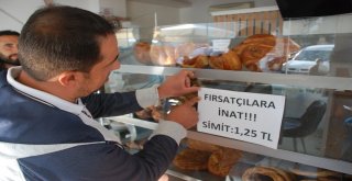 Fırsatçılara İnat Simit Fiyatlarını Düşürdü
