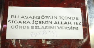 Asansöre Öyle Bir Yazı Yazdı Ki