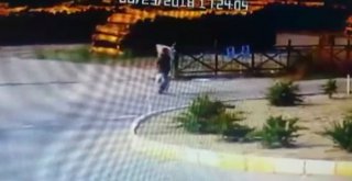 Görenleri Dehşete Düşüren Trafik Kazası Güvenlik Kamerasında