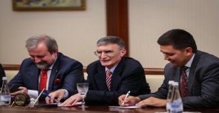 Aziz Sancar, Özbekistan Başbakan Yardımcısı Tarafından Kabul Edildi