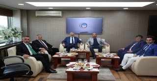 Başkan Çelik Ticaret Borsasını Ziyaret Etti