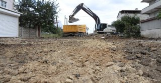 Ergenede Asfalt Öncesi Yol Kazı Çalışmaları