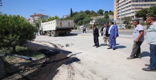 Cumhuriyet Mahallesinde Çalışmalar Devam Ediyor