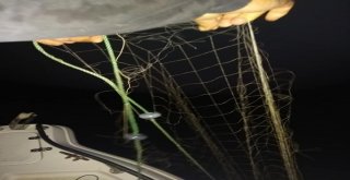 Eğirdir Gölünde 600 Metrelik Kaçak Ağ Ele Geçirildi