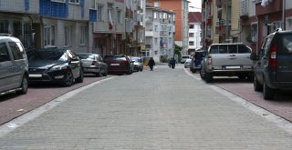 Çorluda Kilit Taşı Çalışmaları Sürüyor