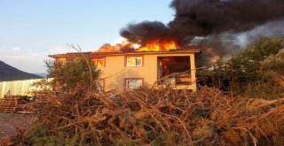 Köyceğizde Ev Yangını