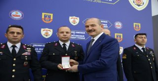 Bakan Soylu, Rütbe Terfi Törenine Katıldı