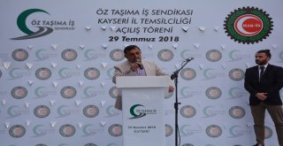 Öz Taşıma-İşten Görkemli Açılış