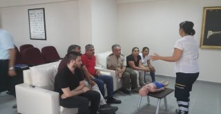 Orman Ve Su İşleri Personeline İlk Yardım Eğitimi Verildi