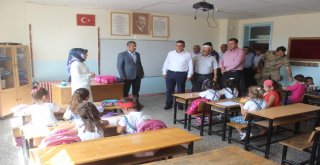 Yavuzelinde Öğrencilere Diş Fırçası Ve Macunu Dağıtıldı