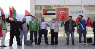 Karabükte İsrail Protesto Edildi