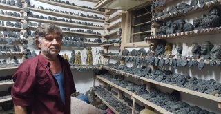 Çakıyla Taşı Sanata Dönüştürüyor