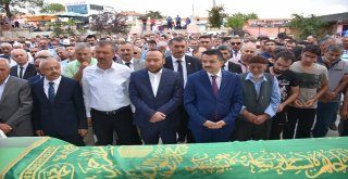 Trafik Kazasında Ölen Tekniker İçin Cenaze Töreni Düzenlendi