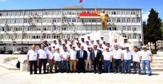 Vali Kalkancı Tgf Başkanlar Konseyini Ağırladı