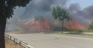 Sanayide Çıkan Yangında Faciadan Dönüldü