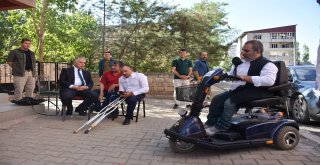 Engelli Kaymaza Belçikadan Elektrikli Araç Hediye Edildi