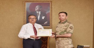 İl Jandarma Komutanı Cevlak Mersine Veda Etti