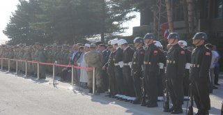 Doğubayazıtta Şehit Düşen Teğmen, Erzurumdan Törenle Uğurlandı